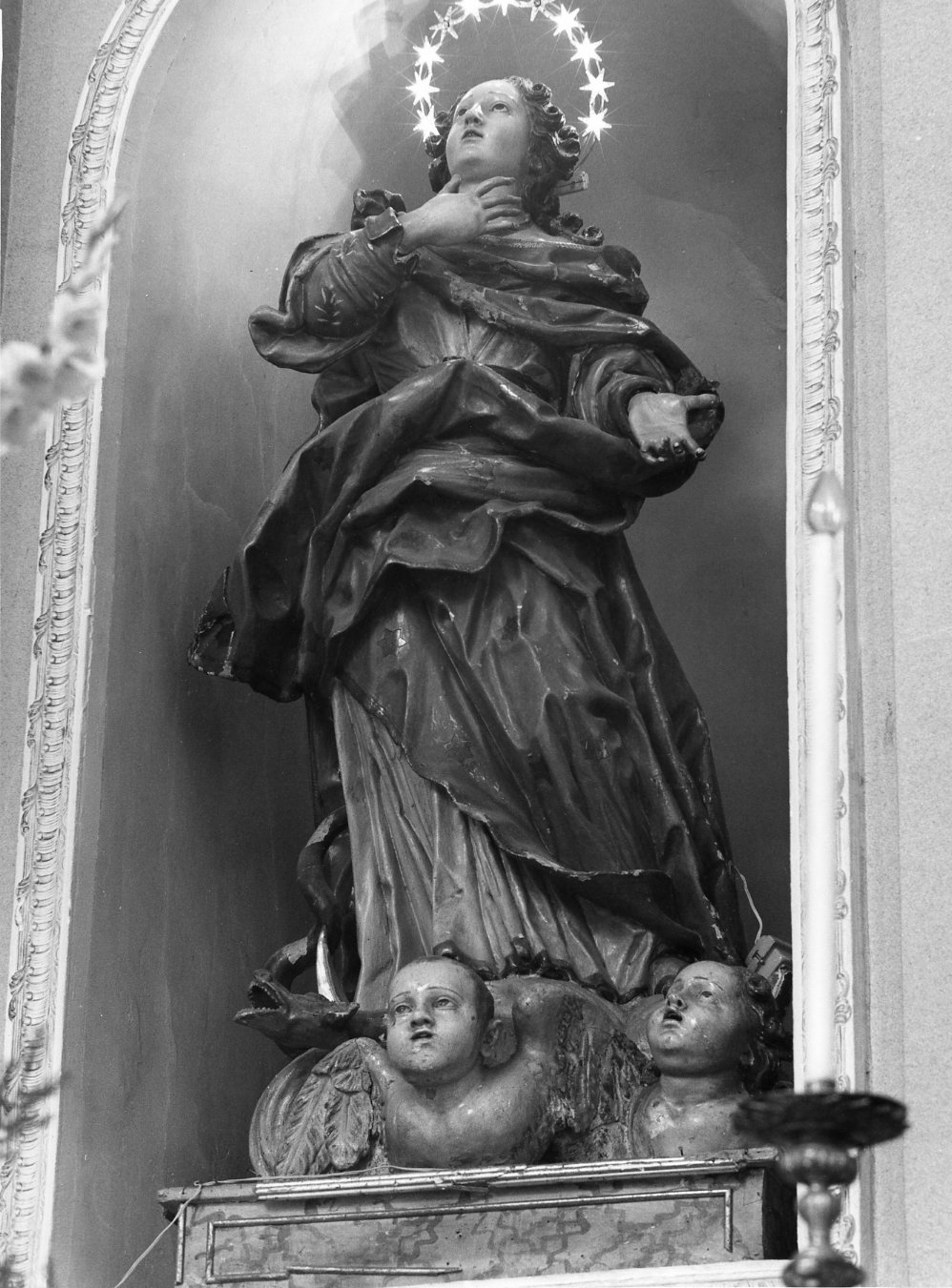 Immacolata Concezione (statua, opera isolata) - bottega molisana (sec. XVIII)