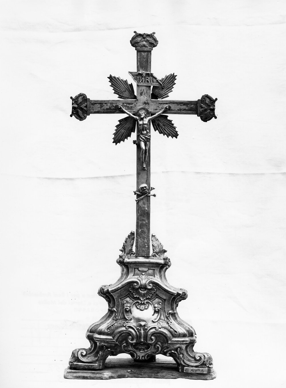 croce, opera isolata - bottega napoletana (sec. XVIII)