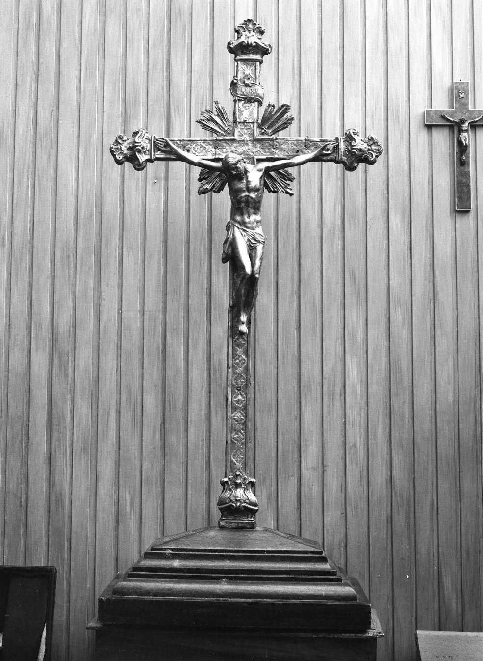 croce, opera isolata - bottega napoletana (sec. XVIII)