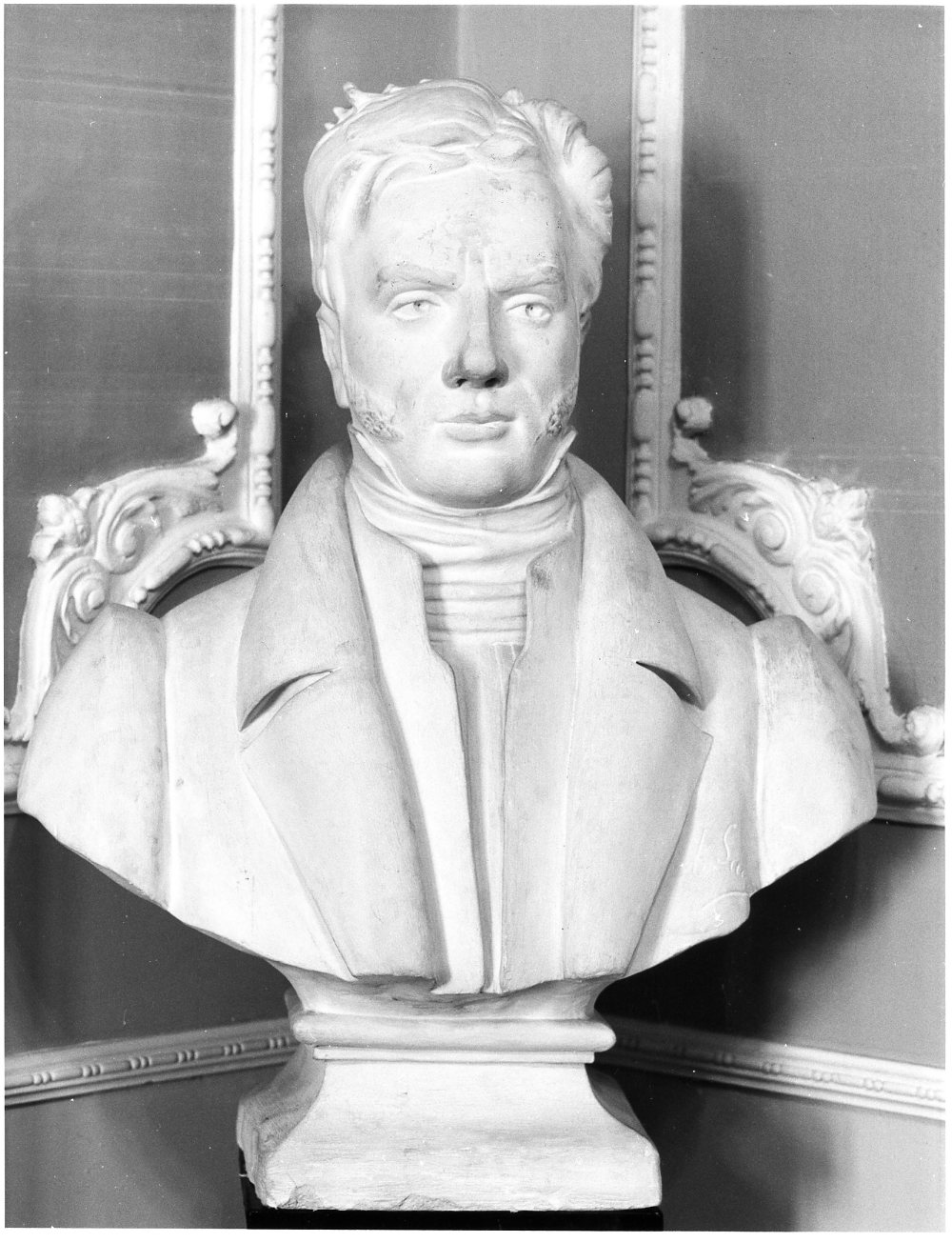 ritratto di Gabriele Pepe (busto, opera isolata) di Sacchi A (sec. XIX)