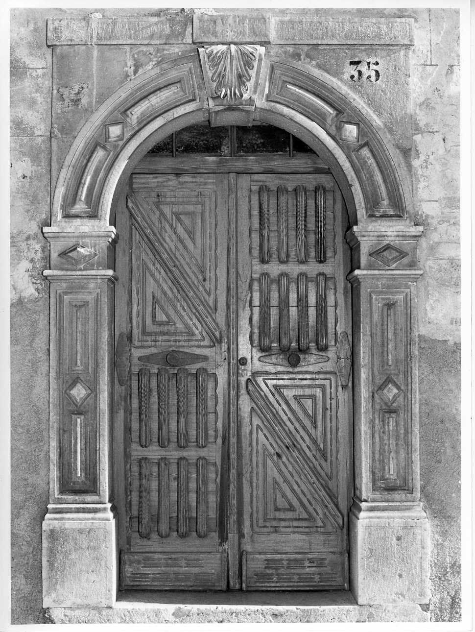 portale, opera isolata - bottega molisana (sec. XIX)