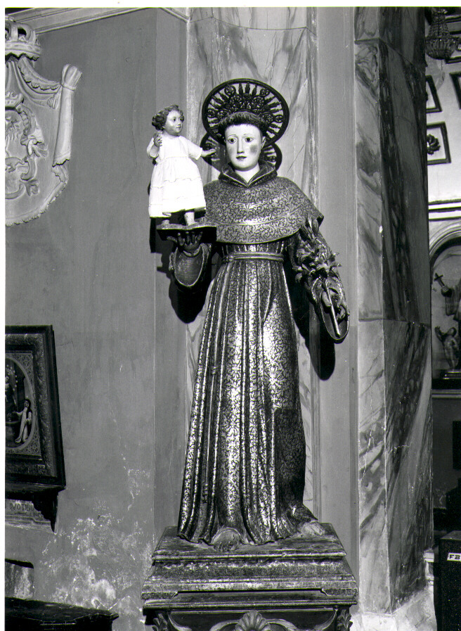 Sant'Antonio da Padova (statua) - bottega Italia centro-settentrionale (sec. XVI)