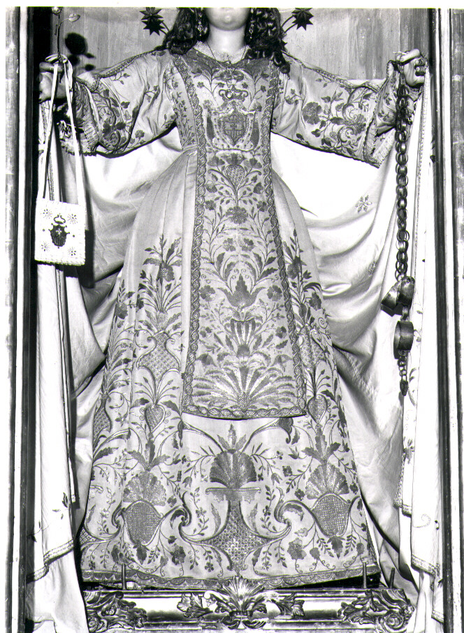 veste di statua - manifattura molisana (sec. XVIII)