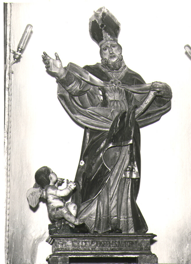 San Liborio (scultura) di Marone Nicola (attribuito) (terzo quarto sec. XVIII)