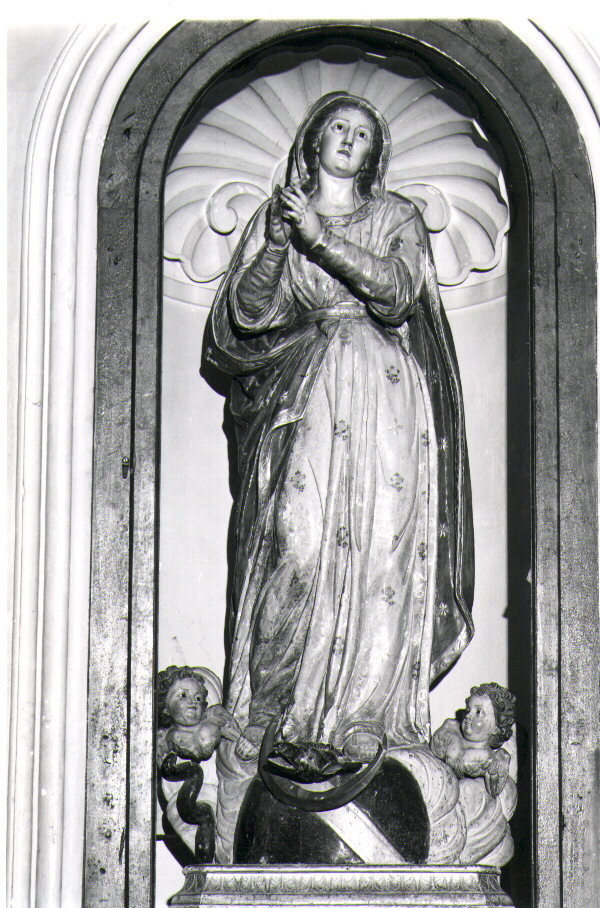 Immacolata Concezione (statua) - bottega molisana (fine/ inizio secc. XVIII/ XIX)