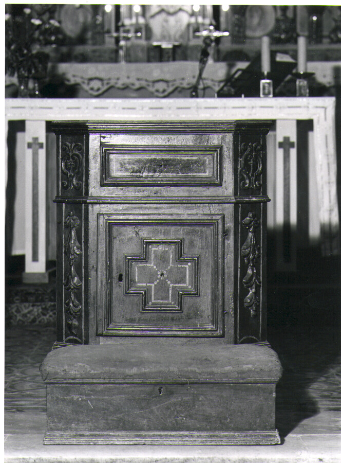 inginocchiatoio - bottega molisana (fine/ inizio secc. XVIII/ XIX)