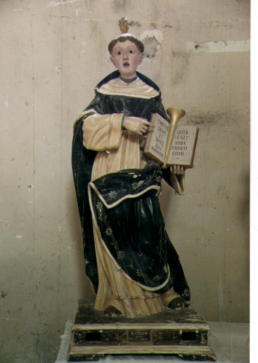 San Vincenzo Ferrer (statua) di Fiocca Nicola (sec. XX)