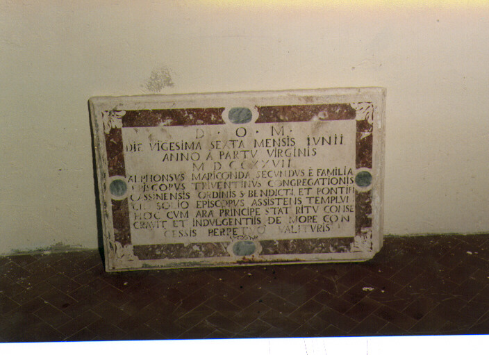 lapide - bottega molisana (sec. XVIII)