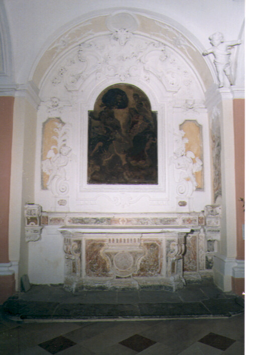 altare - a mensa, opera isolata - bottega molisana (sec. XVIII)