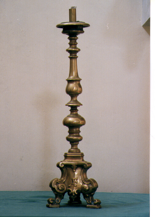 candelabro, serie - bottega molisana (metà sec. XVIII)