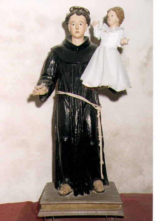Sant'Antonio da Padova (statua) - bottega molisana (fine sec. XVIII)