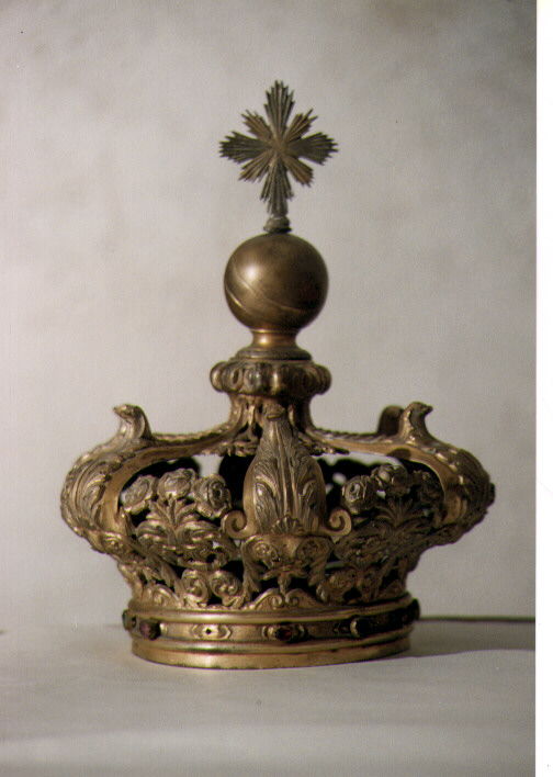 corona da statua - bottega napoletana (inizio sec. XIX)