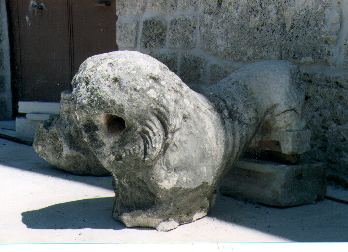 scultura - ambito cassinese (secc. XI/ XII)