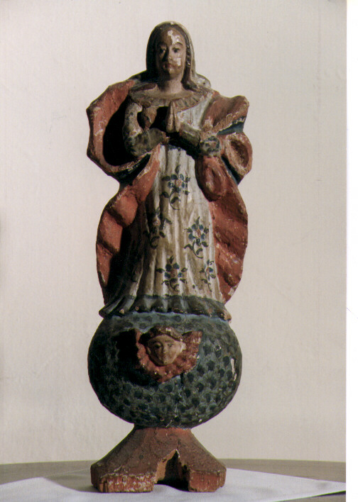 Madonna Assunta (statua) - produzione messicana (sec. XVII)