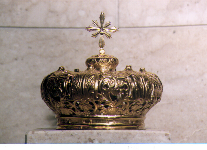 corona da statua - bottega Italia meridionale (sec. XIX)