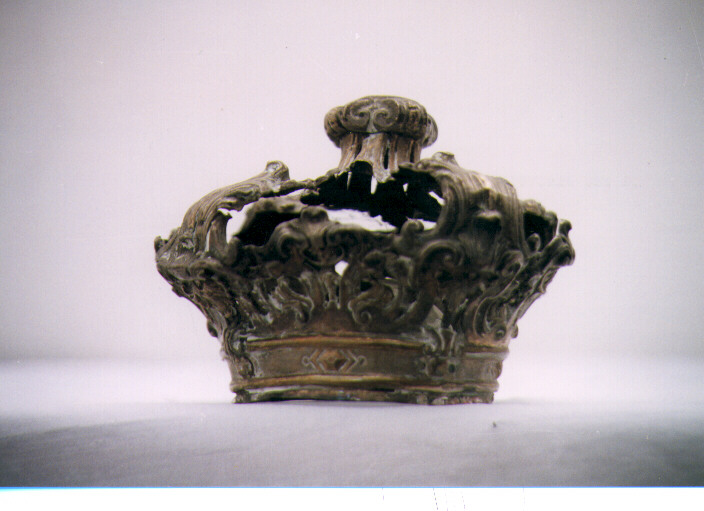 corona da statua, coppia di Monogrammista G.P (fine sec. XVIII)