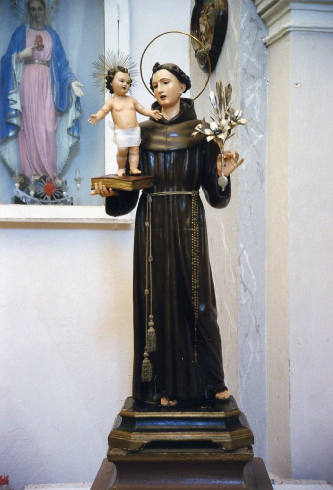 Sant'Antonio da Padova (statua) - bottega molisana (inizio sec. XX)