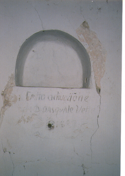 lapide - bottega Italia meridionale (sec. XIX)