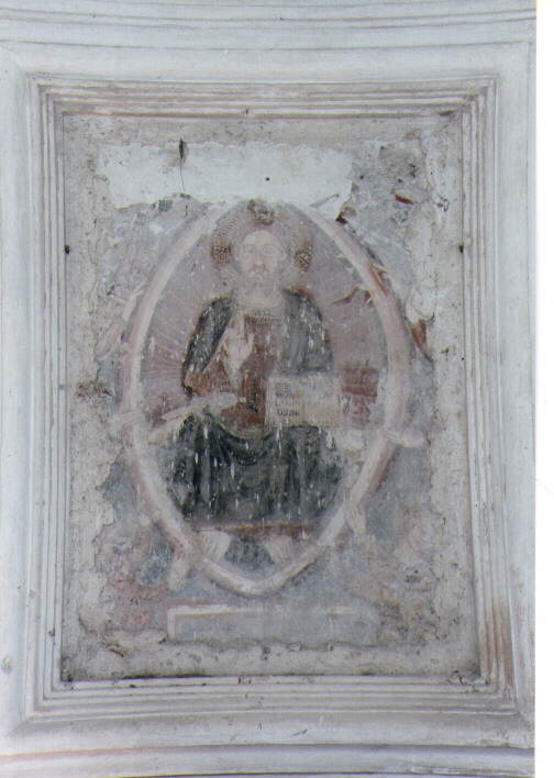 Cristo Pantocratore (dipinto) - ambito cassinese (inizio sec. XV)