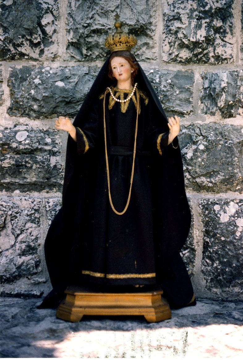 Madonna Addolorata (manichino) - bottega molisana (fine sec. XVIII)