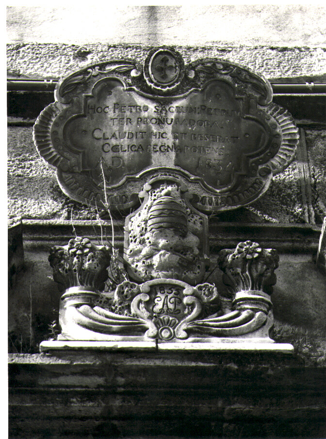 decorazione plastica, opera isolata - bottega molisana (sec. XIX)