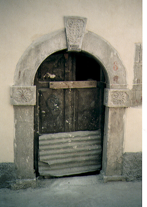 portale, opera isolata - bottega molisana (sec. XIX)