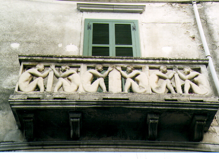 decorazione plastica, insieme - bottega molisana (inizio sec. XX)