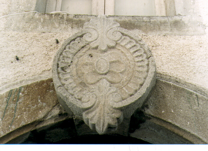 chiave di volta - bottega agnonese (fine sec. XVIII)