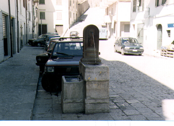 fontana - produzione agnonese (sec. XIX)