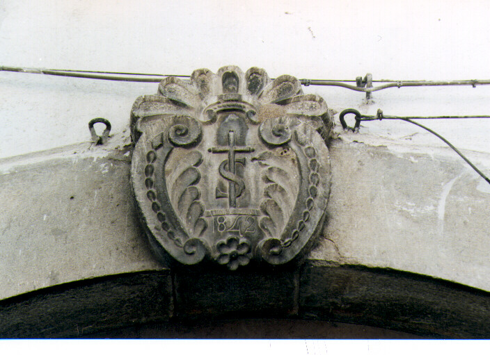 chiave di volta - bottega agnonese (sec. XIX)