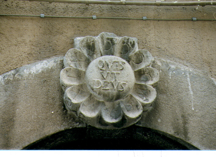 chiave di volta - bottega agnonese (sec. XIX)