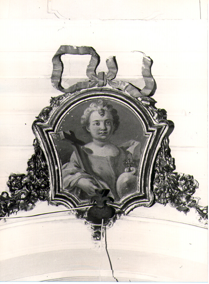 Cristo Salvatore (dipinto, opera isolata) - ambito molisano (prima metà sec. XVIII)