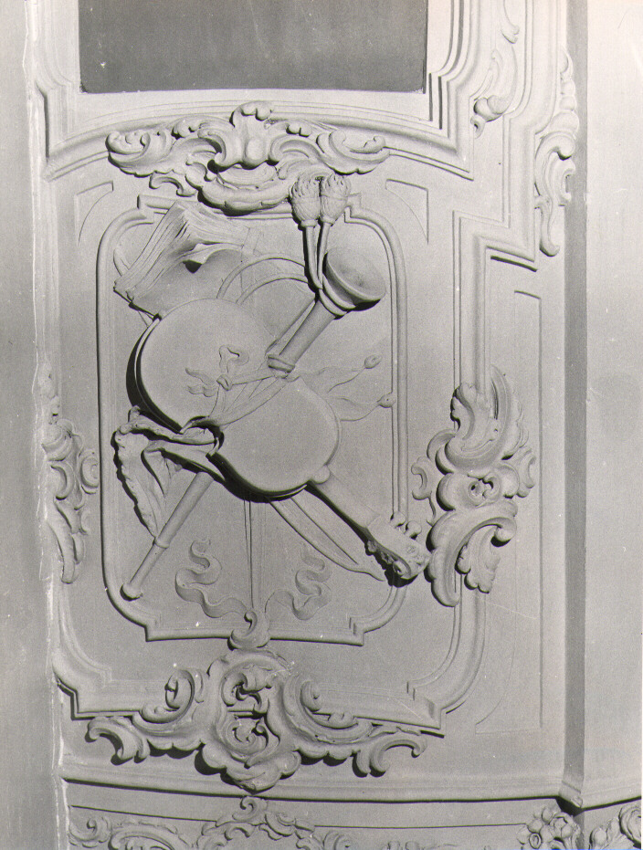 decorazione plastica, serie - bottega molisana (sec. XVIII)