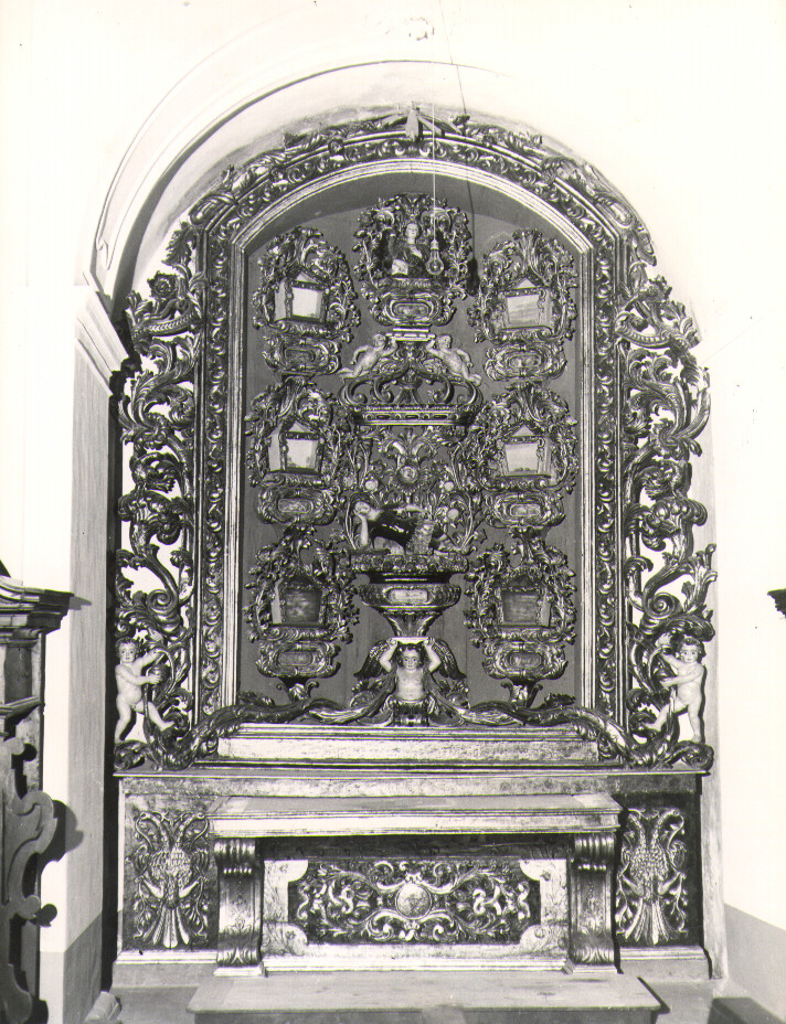 altare - a mensa - bottega italiana (primo quarto sec. XVIII)
