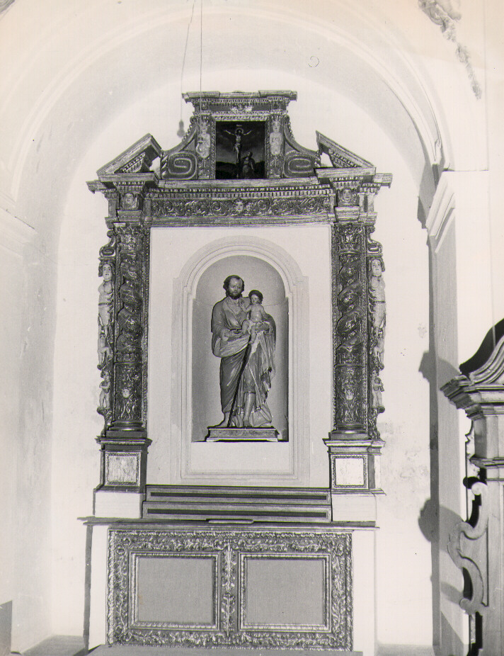 altare - a edicola - bottega napoletana (seconda metà sec. XVIII)