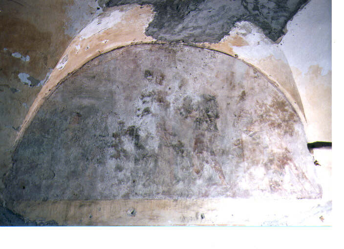 episodi della vita di San Francesco d'Assisi (lunetta, elemento d'insieme) - ambito Italia meridionale (sec. XVI)