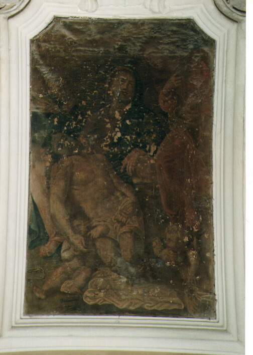 Pietà (dipinto, opera isolata) - ambito molisano (sec. XVII)