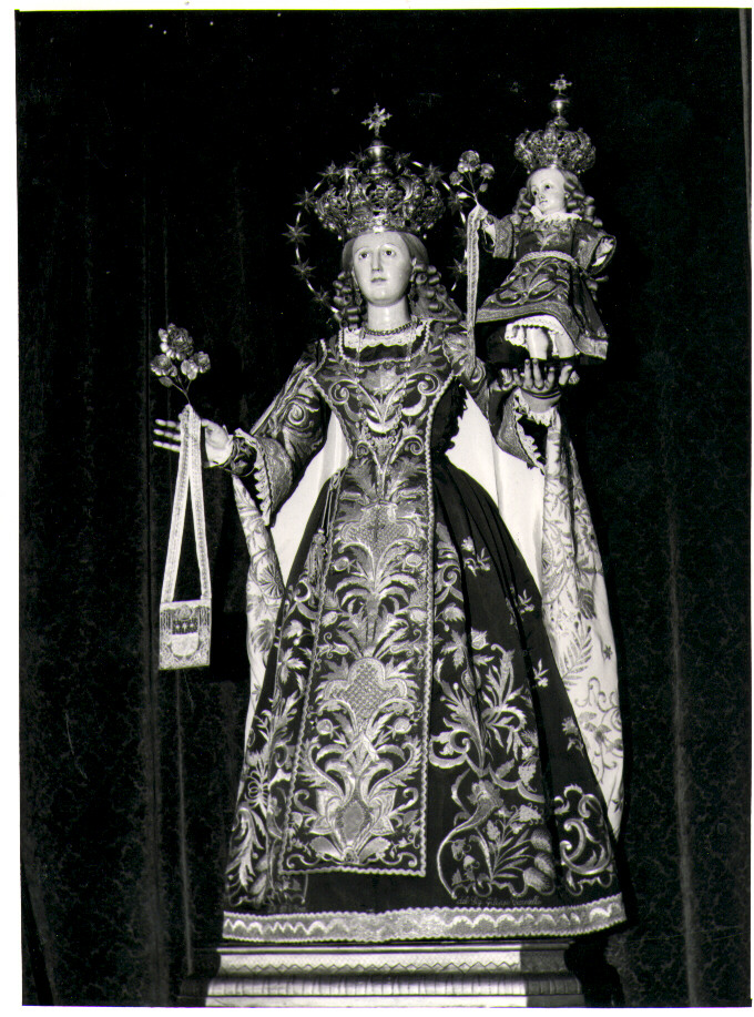 veste da statua - manifattura agnonese (sec. XX)