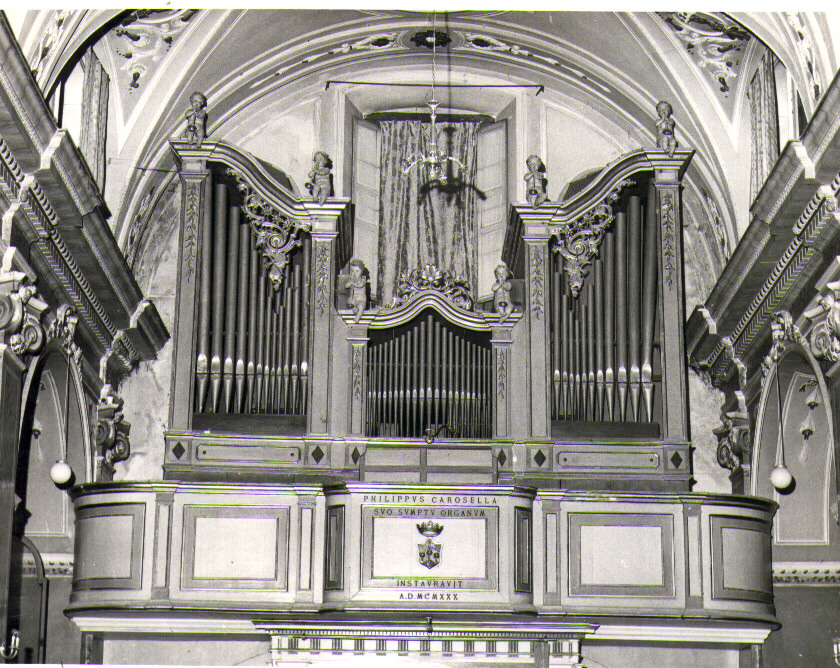 cassa d'organo di Morettini Nicola (attribuito), Morettini Francesco (attribuito) (sec. XIX)