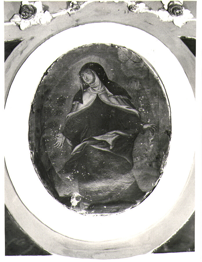 Santa (dipinto, opera isolata) - ambito molisano (fine sec. XVIII)