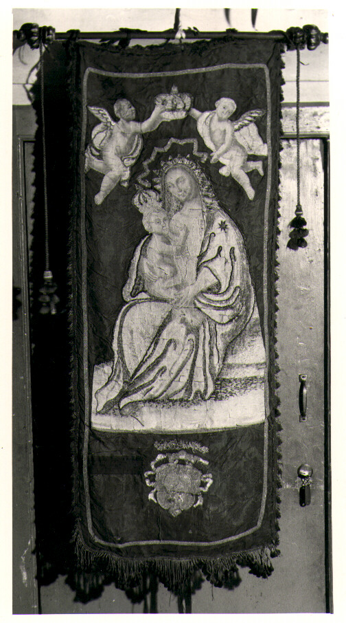 stendardo - manifattura molisana (fine/inizio secc. XVIII/ XIX)