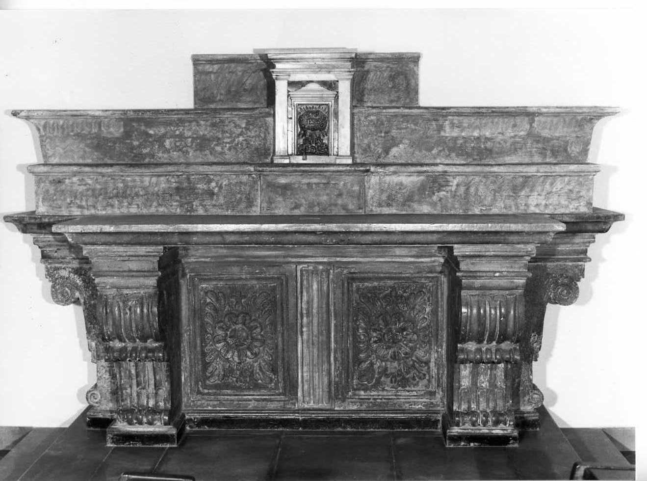 altare - bottega molisana (primo quarto sec. XVIII)