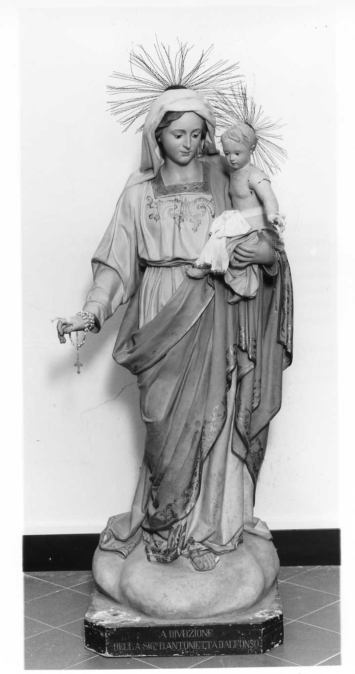 Madonna con Bambino (scultura) - ambito leccese (sec. XX)