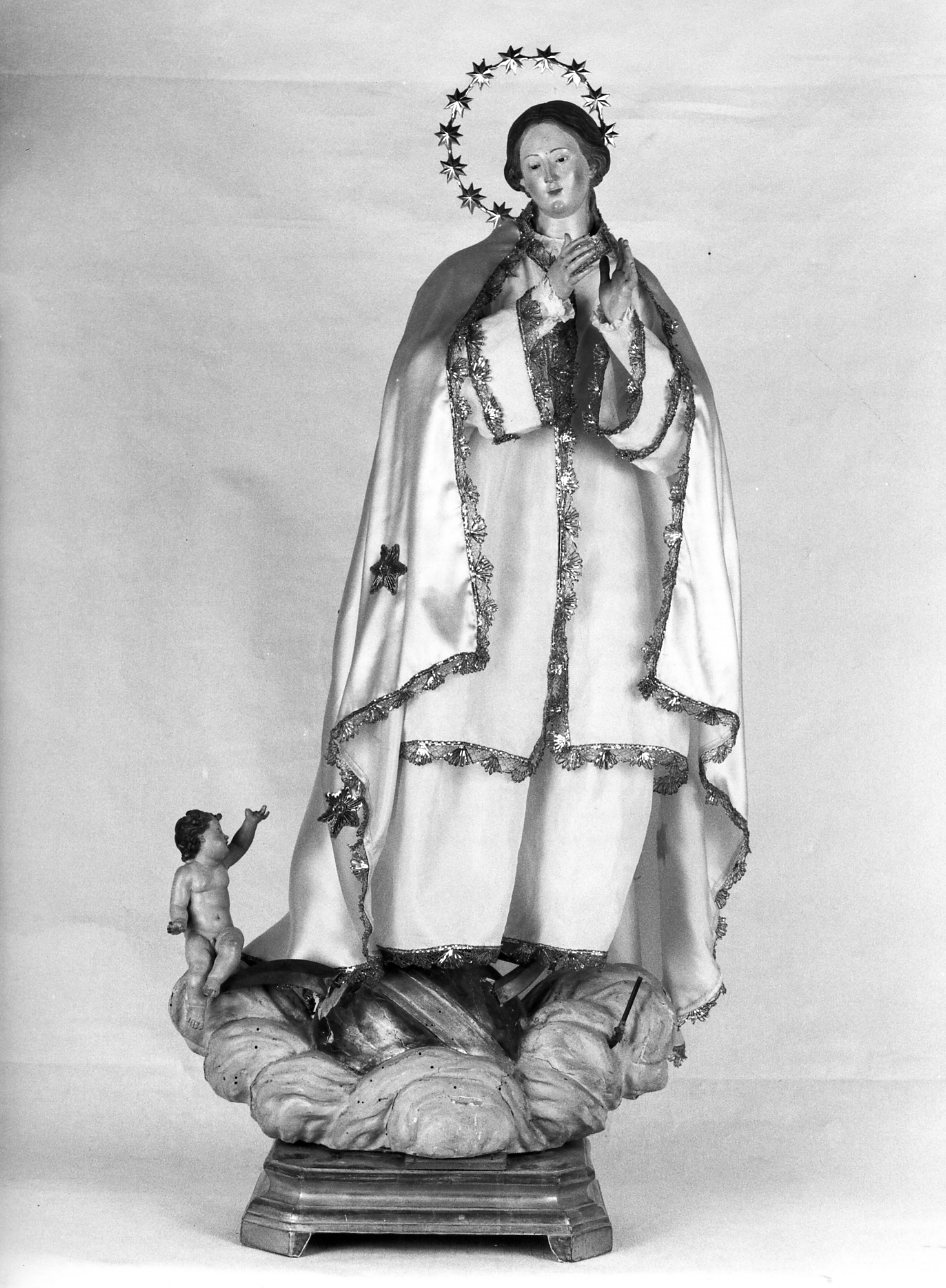 Madonna Immacolata (manichino) - bottega molisana (prima metà sec. XIX)