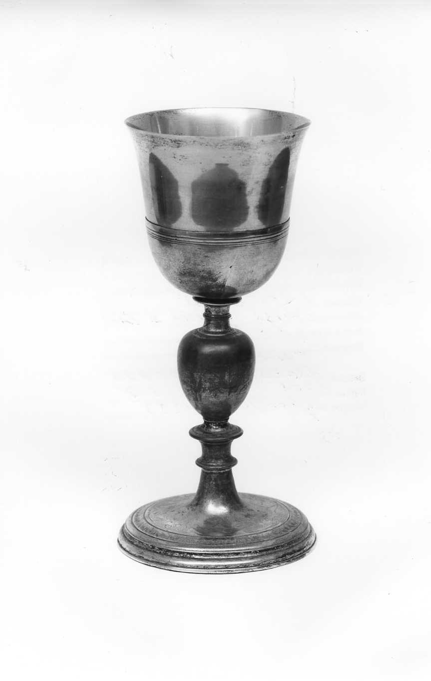 calice - bottega Italia meridionale (fine/inizio secc. XIX/ XX)