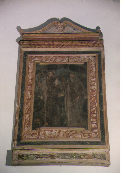 San Ludovico e Santa Chiara (dipinto) - ambito molisano (sec. XVII)