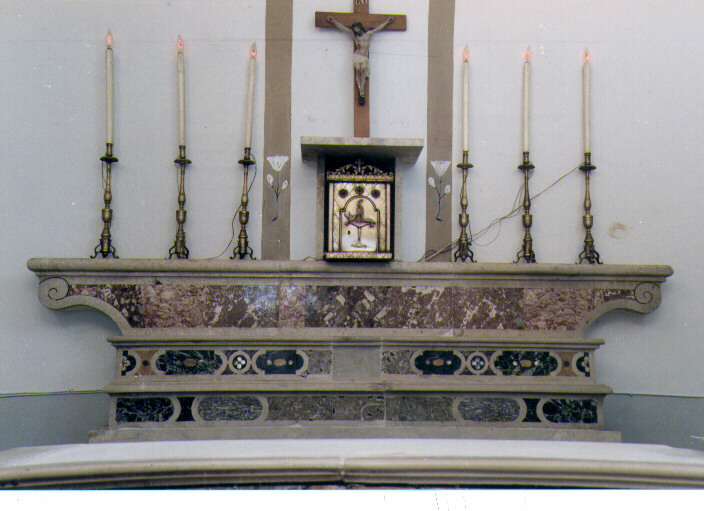 altare maggiore - bottega di Pescocostanzo (seconda metà sec. XVIII)