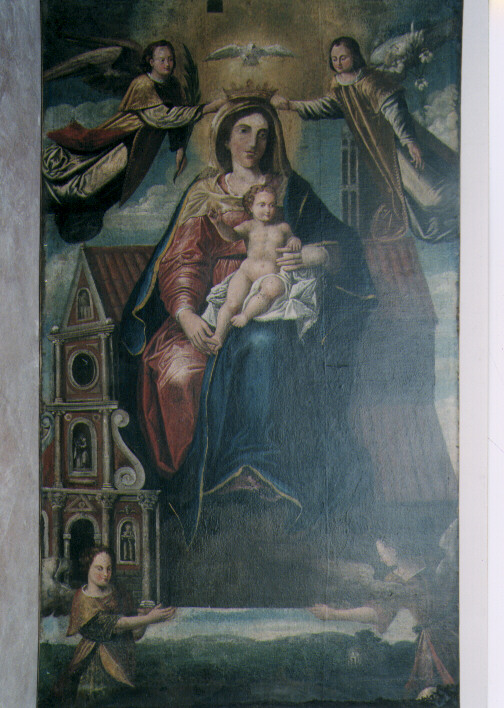 Madonna di Loreto (dipinto) - ambito napoletano (fine/inizio secc. XVI/ XVII)
