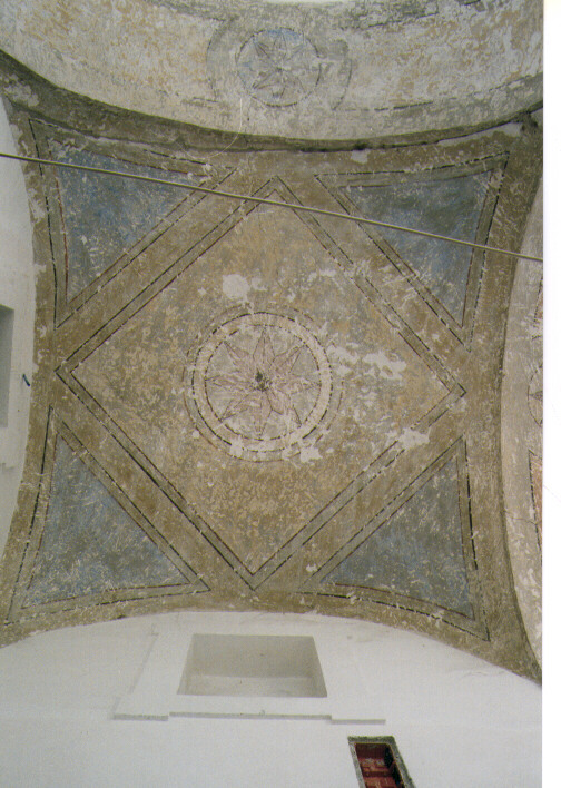 motivi decorativi geometrici (dipinto) - ambito molisano (sec. XVI)