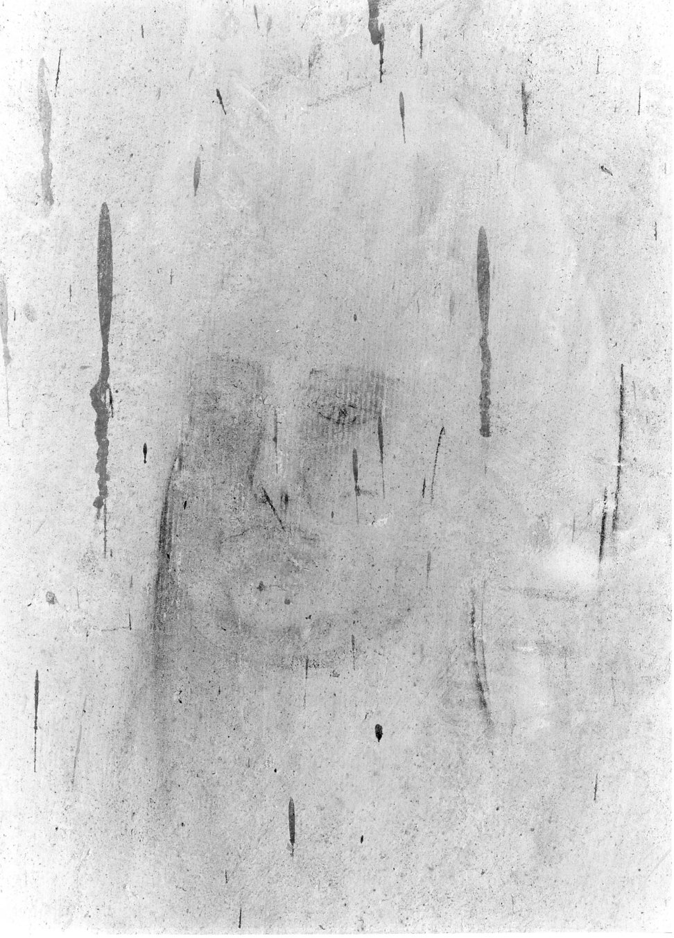 figura antropomorfa (dipinto, opera isolata) - ambito molisano (sec. XIX)